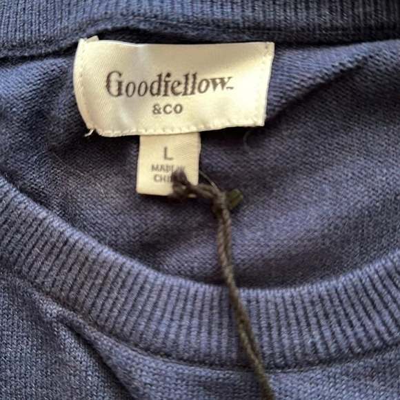 NWT Goodfellow & Co Men’s Sweater Size L - Picture 2 of 3